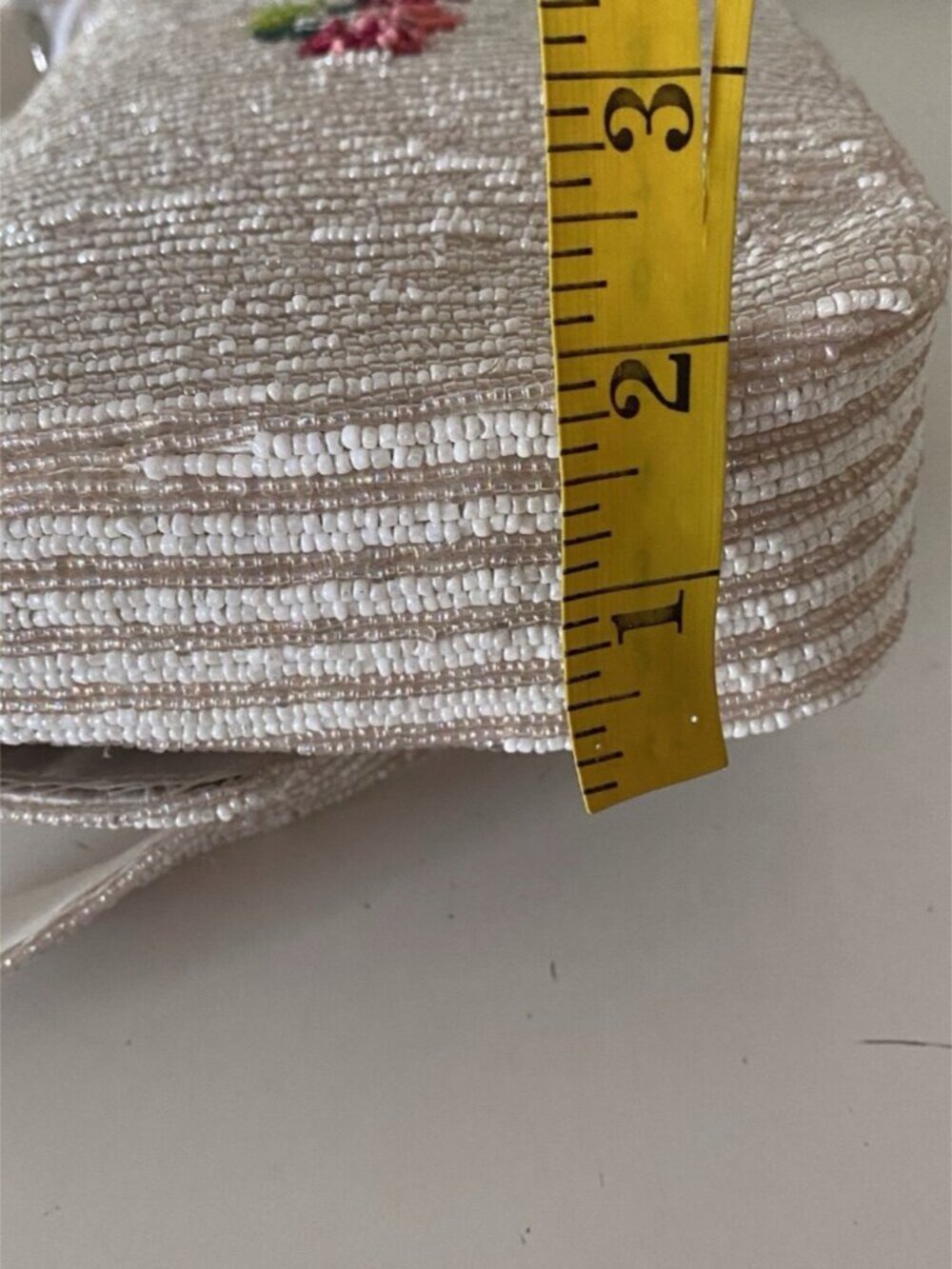 Handcrafted in India Strawberry Margarita Martini Beaded Bag W/Charm Viral‎ NEW - Picture 11 of 16